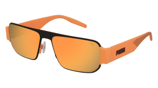 Puma PU0283S-004 57 Sunglass METAL
