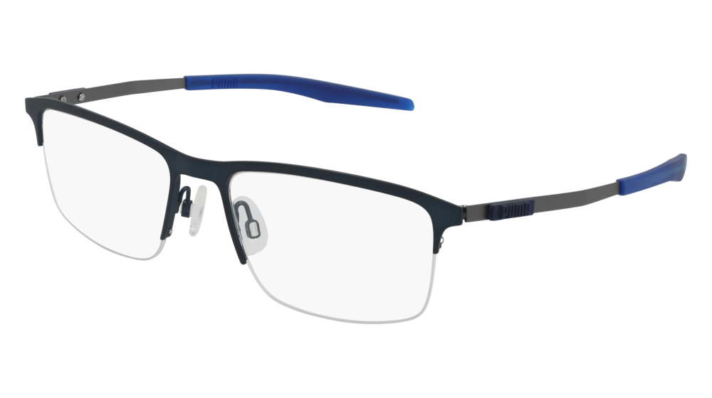 Puma PU0302O-002 57 Optical Frame STAINLE