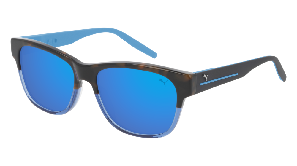Puma PU0266S-003 56 Sunglass ACETATE
