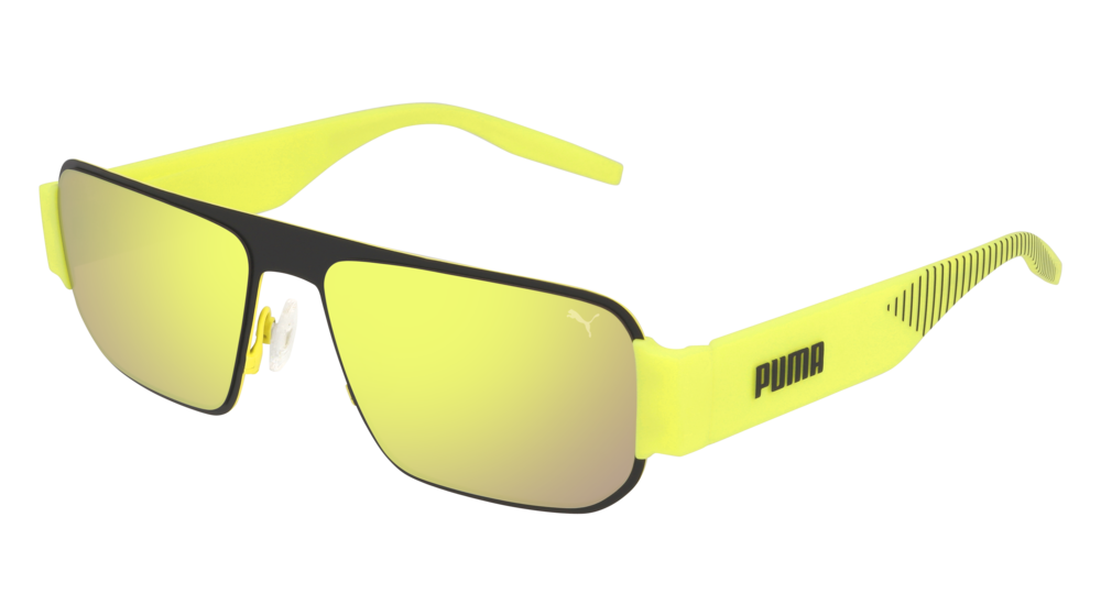 Puma PU0283S-003 57 Sunglass METAL
