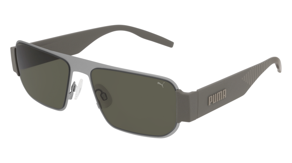 Puma PU0283S-002 57 Sunglass METAL